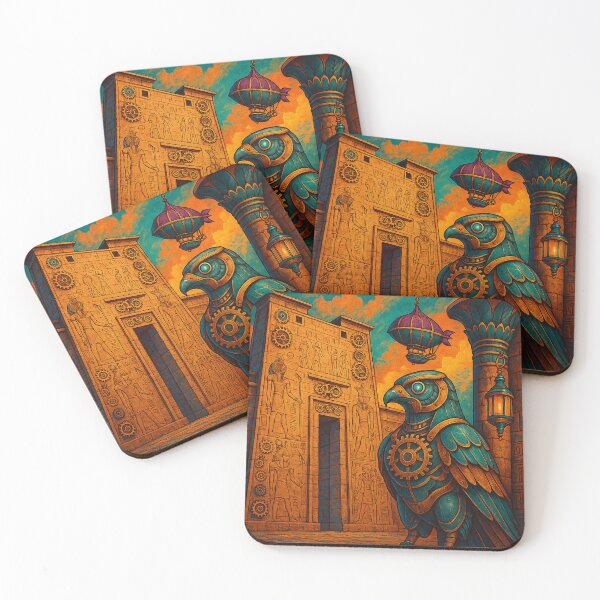 Item preview, Horus of Steam before the Temple of Edfu designed and sold by VidyoeDesigns67.
