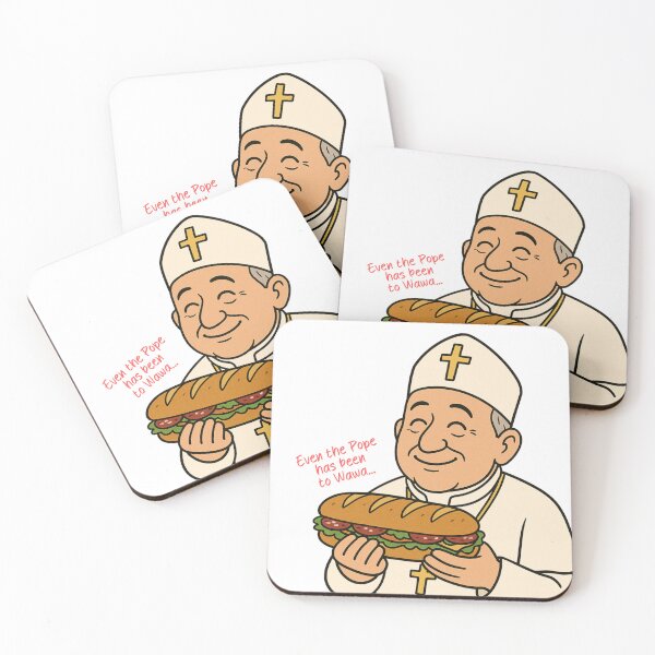 Item preview, Even the Pope has been to WAWA. A funny humor about the catholic pope being American and from the USA designed and sold by adesignworld.