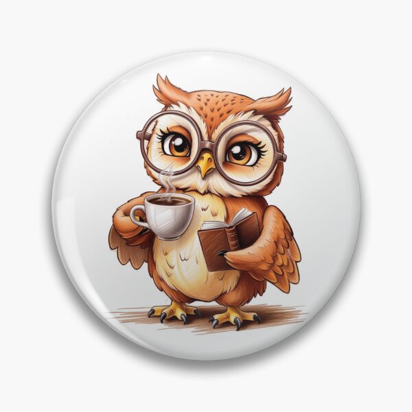 Item preview, Smart Owl designed and sold by PinkiPop Studio.