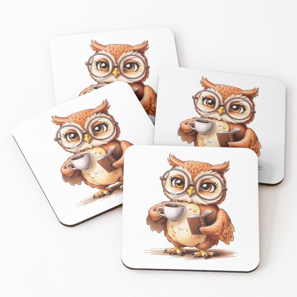 Item preview, Smart Owl designed and sold by PinkiPop Studio.