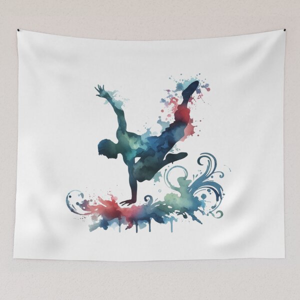 Item preview, Cosmic Flow Parkour Dancer designed and sold by TeetasticBtque.
