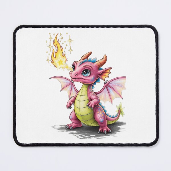 Item preview, Pink Fire Dragon Power designed and sold by PinkiPop Studio.
