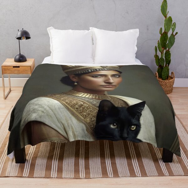Item preview, Gothic Charm: The Renaissance Lady and Her Feline Companion designed and sold by Yas_oma.