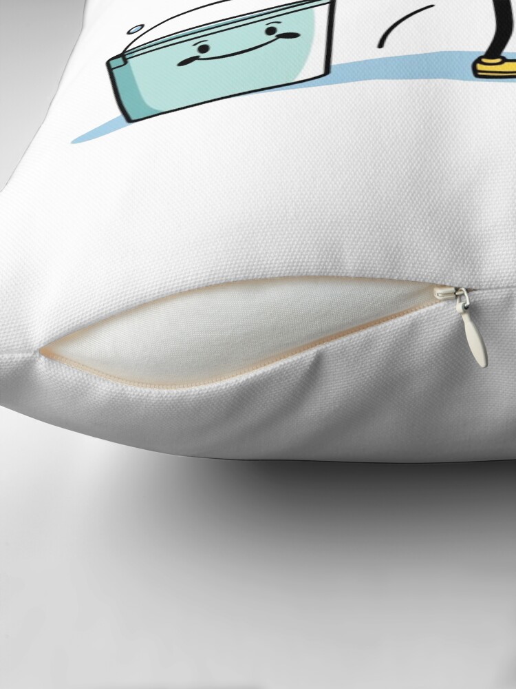 Thumbnail 2 of 4, Pillow, Cleaning Day Vibes designed and sold by LipaS07.