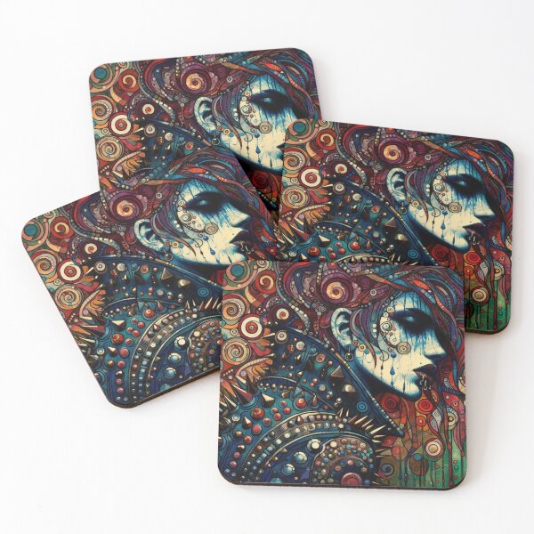 Item preview, Punk Metal Rocker Art designed and sold by TheDarkWardrobe.