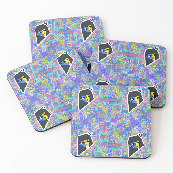 Item preview, ENA Joel G Inspired Art Blue Yellow Version designed and sold by Window In The Moon.