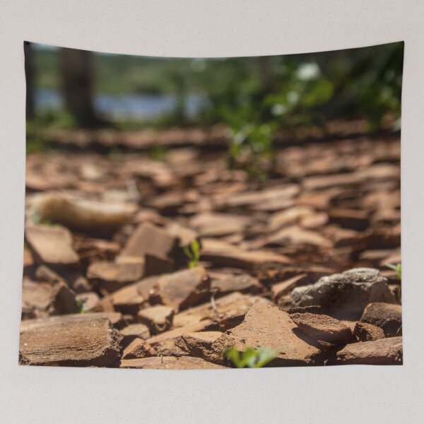 Item preview, pieces of tile scattered across the floor 3 designed and sold by felipequeiroz.