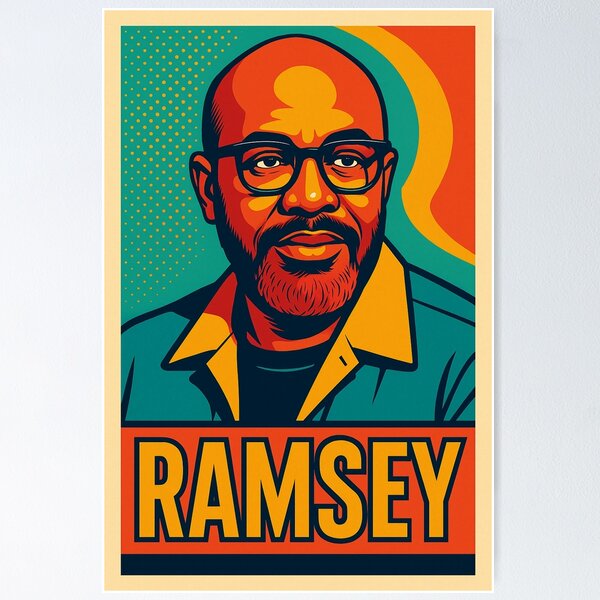 Item preview, Ramsey Travel Poster | Retro Pop Art City Print | Vibrant Ramsey Wall Art | Bold Scenic Landscape | Vintage-Inspired Ramsey Decor designed and sold by PaintedPixels01.