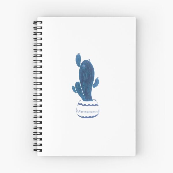 Item preview, Quirky Cactus with Purple Blooms - Minimalist Plant Art Sticker Print designed and sold by SaraMN88.