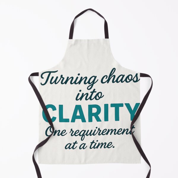Item preview, Turning Chaos into Clarity – Funny Business Analyst Gift Design designed and sold by WorkBuddyGifts.