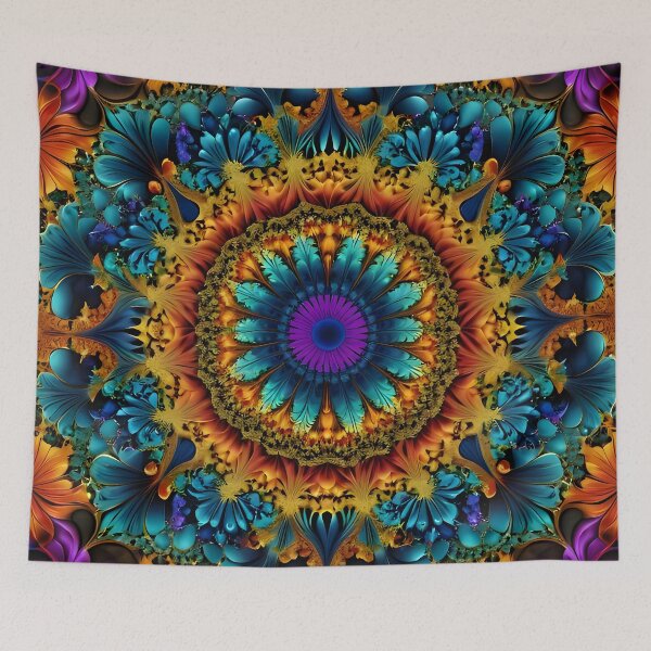 Item preview, Flora Fractal designed and sold by PSYStickersAUS.