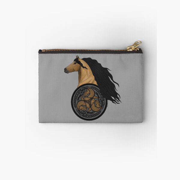 Item preview, Buckskin Horse with Celtic Horse Knotwork designed and sold by DappledMoon.