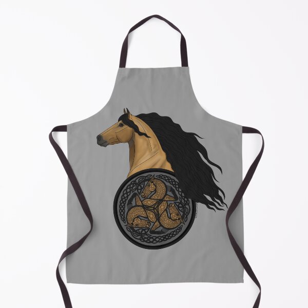Item preview, Buckskin Horse with Celtic Horse Knotwork designed and sold by DappledMoon.
