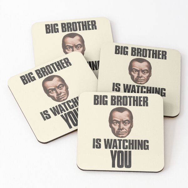 Item preview, Big Brother Is Watching You - 1984 Orwell designed and sold by acquiesce13.