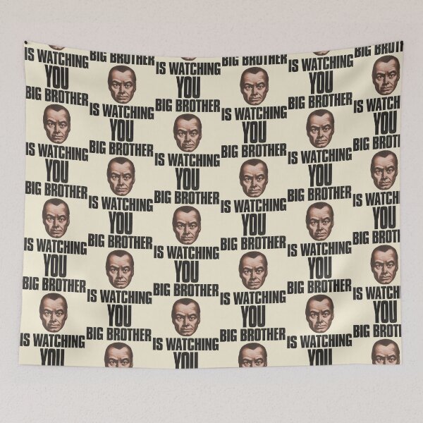 Item preview, Big Brother Is Watching You - 1984 Orwell designed and sold by acquiesce13.