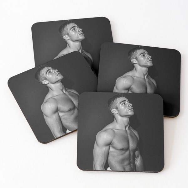 Item preview, Sweaty College Wrestler Torso Male Art Photography designed and sold by Atlas Kai.