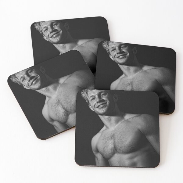 Item preview, Smiling Shirtless College Wrestler After Workout designed and sold by Atlas Kai.