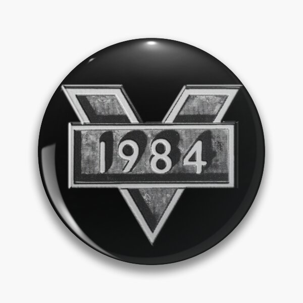 Item preview, 1984 Movie Big Brother Metal Embossed Symbol designed and sold by acquiesce13.
