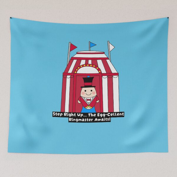 Item preview, Step Right Up... The Egg-cellent Ringmaster Awaits!  designed and sold by PandaVibe Prints.