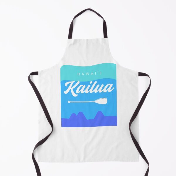 Item preview, Kailua Hawaii Surfboard Design with Mokes Island View designed and sold by alohagiftbox.