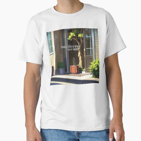 Item preview, Make Like a Tree – Funny Goodbye Leaf Pun Design designed and sold by uglydogboutique.
