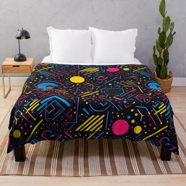 Item preview, 80's style pattern designed and sold by BestiePrintsUSA.