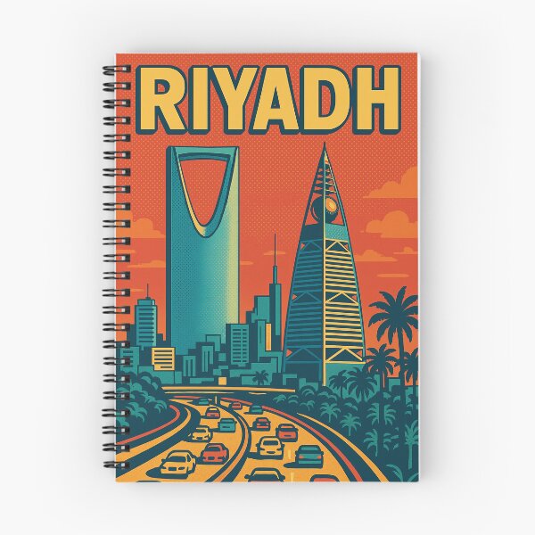 Item preview, Retro Riyadh Travel Poster | Vibrant City Art | Saudi Arabia Vintage Style | Colorful Riyadh Skyline | Pop Art Cityscape designed and sold by PaintedPixels01.
