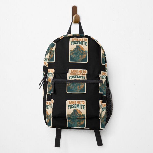 Item preview, Take Me to Yosemite – Retro Half Dome Adventure Print designed and sold by Psycho-Crazy.