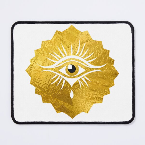 Item preview, Evil Eye 2 Gold Leaf designed and sold by retro-ether.