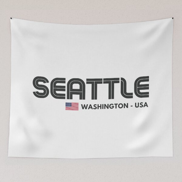 Item preview, Seattle - Washington - USA  designed and sold by Sketch-Shack.