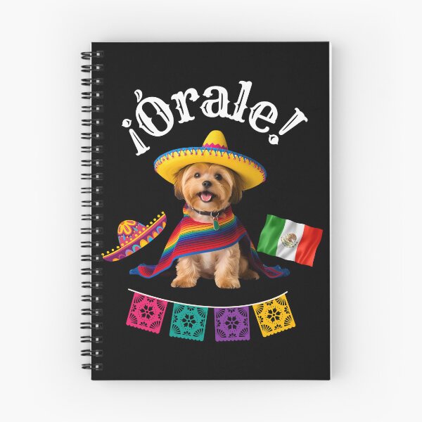 Item preview, ¡Órale Yorkipoo! Fiesta Pup in Sombrero, Poncho, and Mexican Flag Fun designed and sold by Fredster1966.