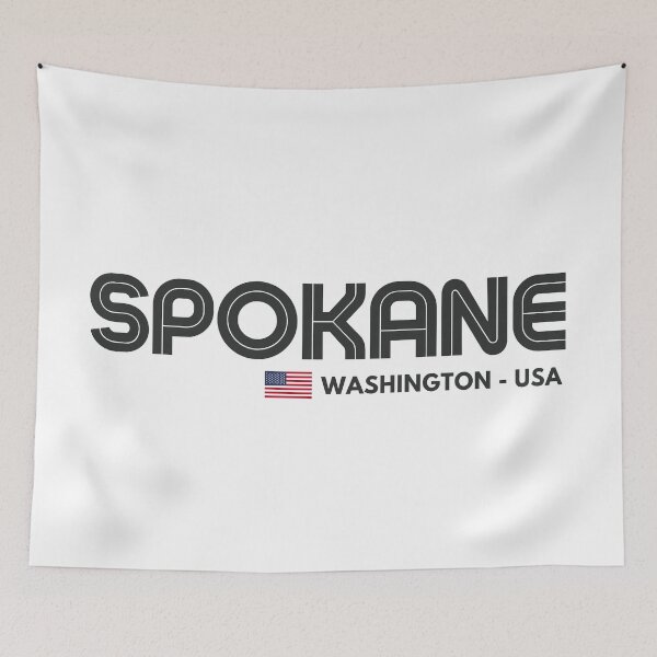 Item preview, Spokane - Washington - USA  designed and sold by Sketch-Shack.