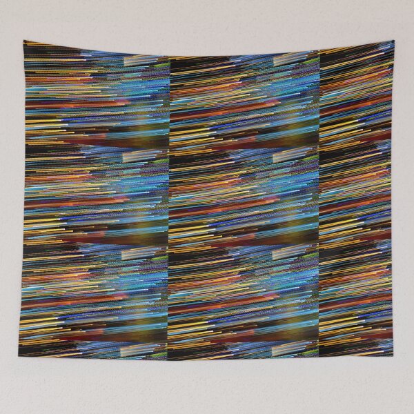 Item preview, Speed, Vintage Light Trail Photography Art designed and sold by Art by Agnes Bosze.