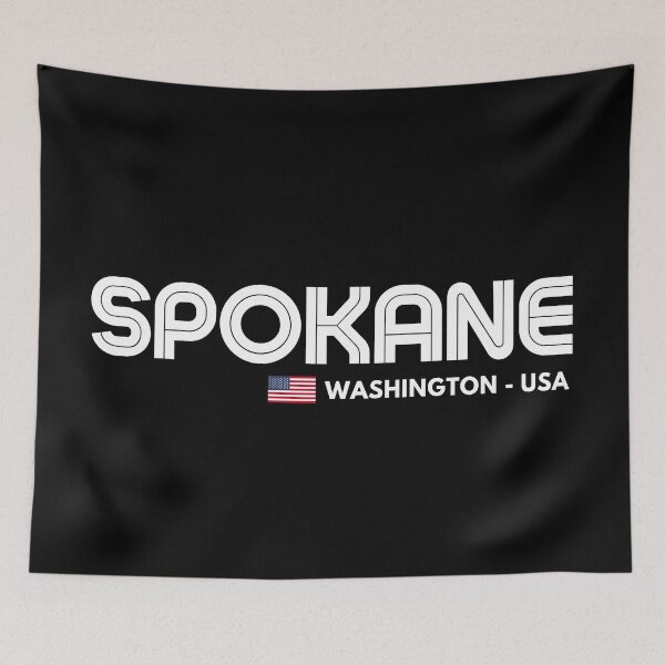 Item preview, Spokane - Washington - USA  designed and sold by Sketch-Shack.