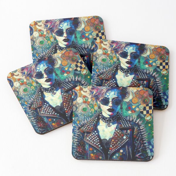 Item preview, Punk Rocker Art designed and sold by TheDarkWardrobe.