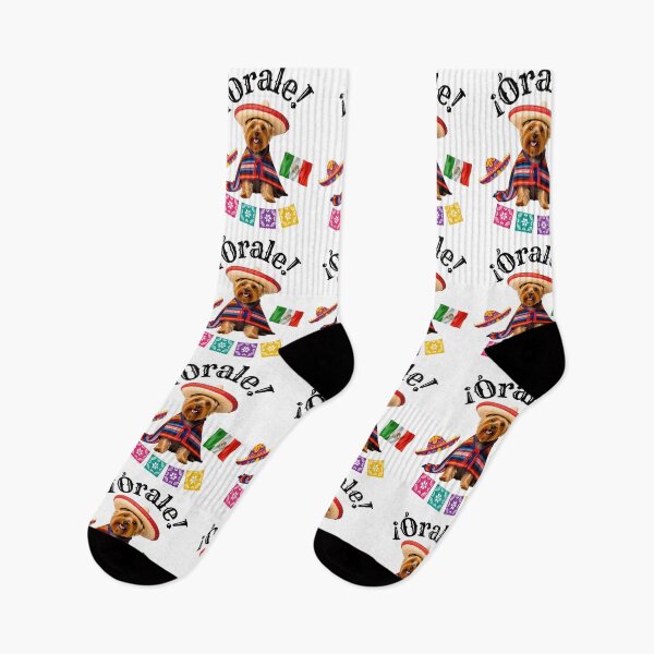 Item preview, ¡Órale Yorkshire Terrier! Fiesta Yorkie in Sombrero, Poncho & Mexican Flair designed and sold by Fredster1966.