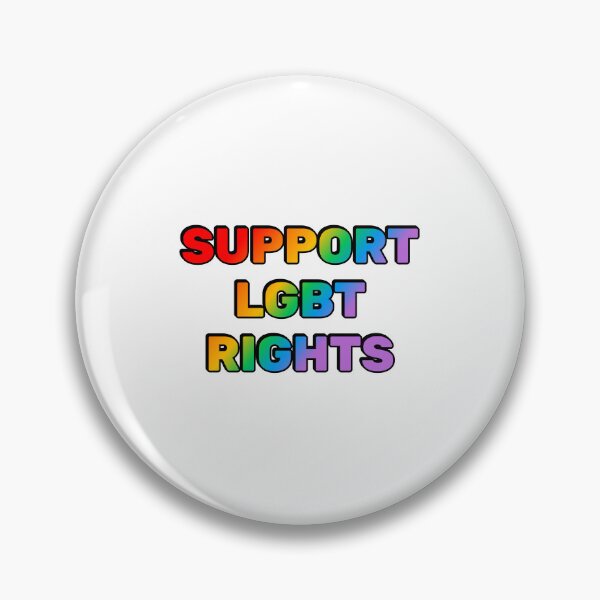 Item preview, Support LGBT Rights rainbow - Pride Allyship designed and sold by Inspirationmotivation.