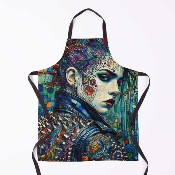 Item preview, Techno Punk Rocker Art designed and sold by TheDarkWardrobe.