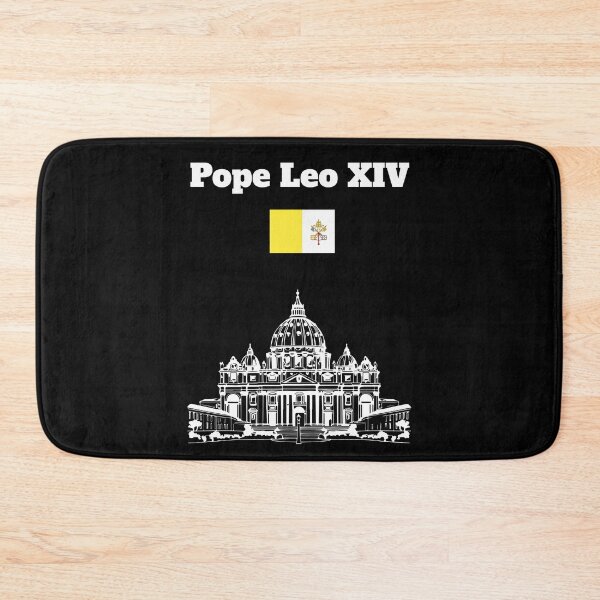 Item preview, Pope Leo XIV Vatican City flag souvenir St Peters Basilica   designed and sold by Artstastic.