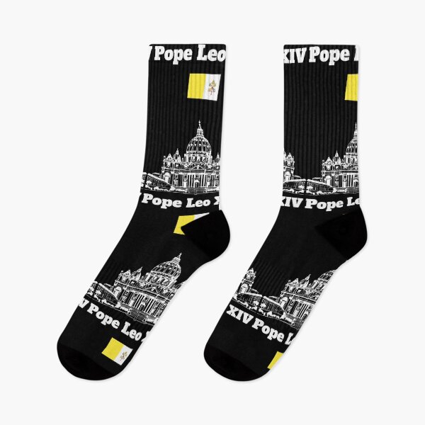 Item preview, Pope Leo XIV Vatican City flag souvenir St Peters Basilica   designed and sold by Artstastic.