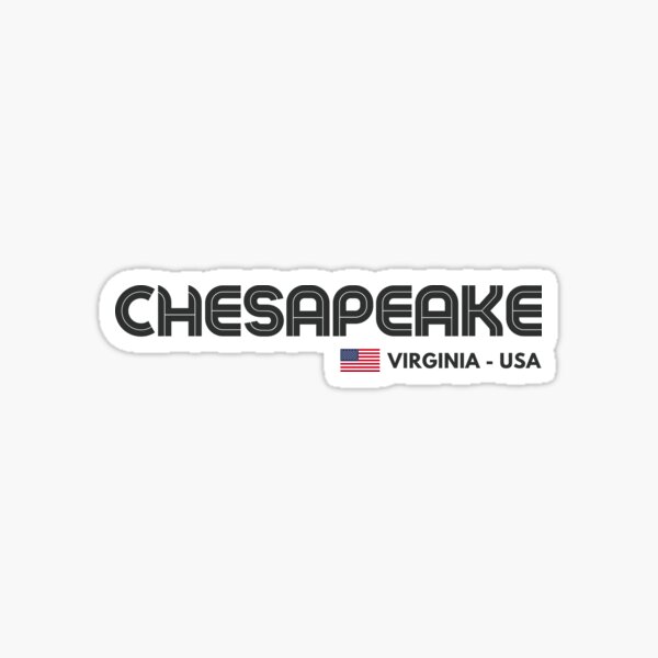 Item preview, Chesapeake - Virginia - USA  designed and sold by Sketch-Shack.