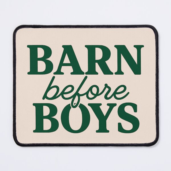 Item preview, Barn before Boys - Funny Equestrian Girl Sticker designed and sold by Taylor’sGrabBag.
