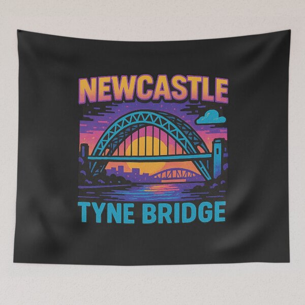 Item preview, Newcastle Tyne Bridge Y2K designed and sold by MerchByCraig.