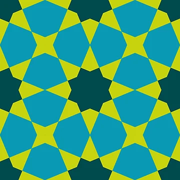 Artwork thumbnail, Geometric Pattern: Morocco: Spring by Red Wolf