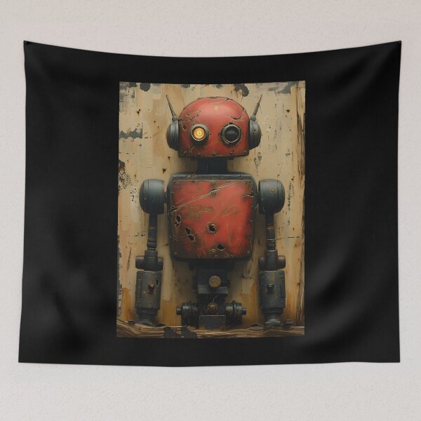 Item preview, Art Print 0024 Rustic Futurism 2.0 Collection - Stylish Home Decor for Living Spaces, Game Rooms, Man Caves, and Lounges designed and sold by NoveltyVariety.