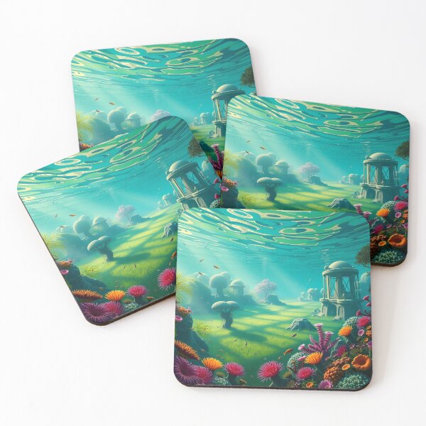 Item preview, Submerged Eden designed and sold by AJSRPrints.