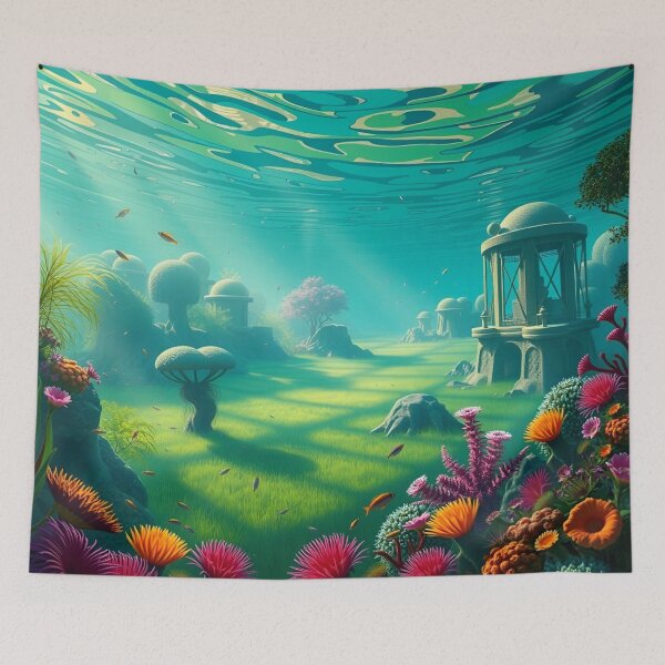 Item preview, Submerged Eden designed and sold by AJSRPrints.