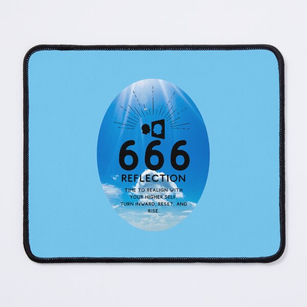 Item preview, Angel Number 666 – Soul Reflection & Realignment Sky Art designed and sold by LUV963.