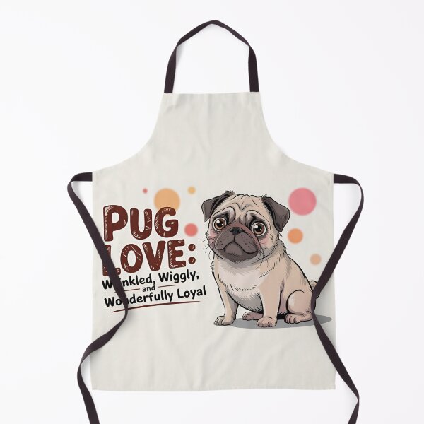 Item preview, Pug Love: Wrinkled, Wiggly, and Wonderfully Loyal designed and sold by PawsToClaws.