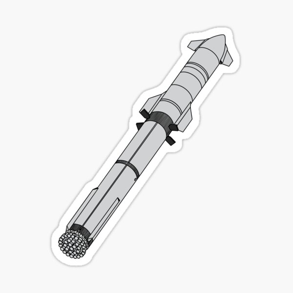 Artikel-Vorschau von Starship SpaceX-Rakete, designt und verkauft von theworldofem.